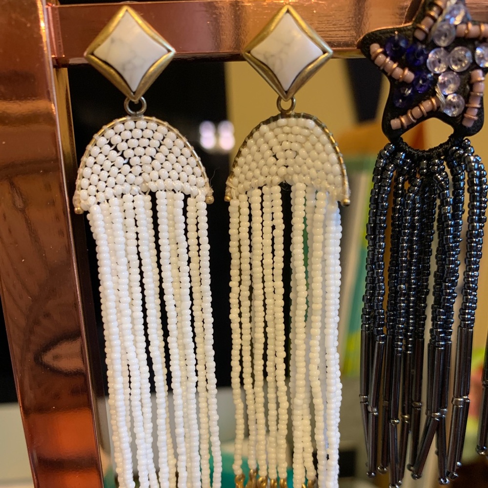 Stella & Dot Ashley Tassel Earrings